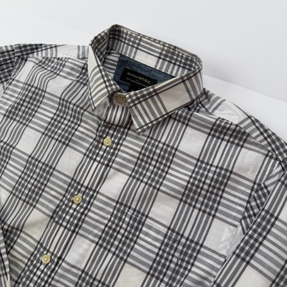 Men’s Banana Republic Long Sleeve Shirt Size Medium​ - Picture 2 of 8